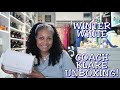 WINTER WHITE🤍 ~ MY NEW COACH KLARE CROSSBODY UNBOXING!