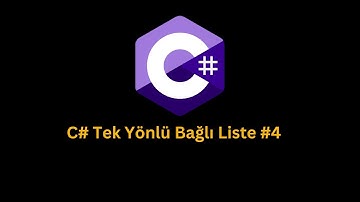 Tek Yönlü Bağlı Liste(4)(C# İle Veri Yapıları Ve Algoritmalar)(Menü Oluşturulması)