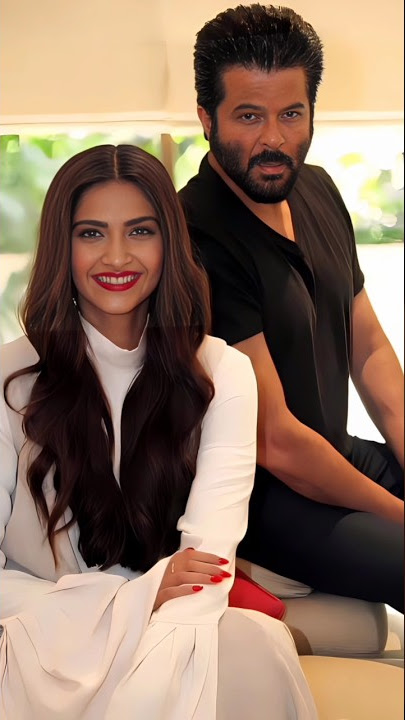 Anil Kapoor with his beautiful daughter Sonam Kapoor #anilkapoor #shorts #ytshorts