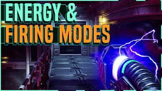 Energy and FIRING MODE. System Shock Remake