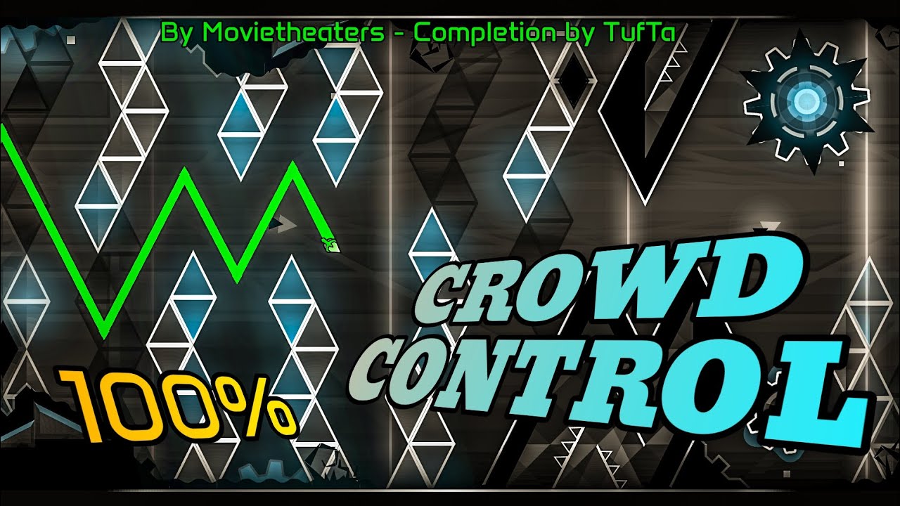 Crowd Control - Mind Games | Road To Pro| Geometry Dash - YouTube
