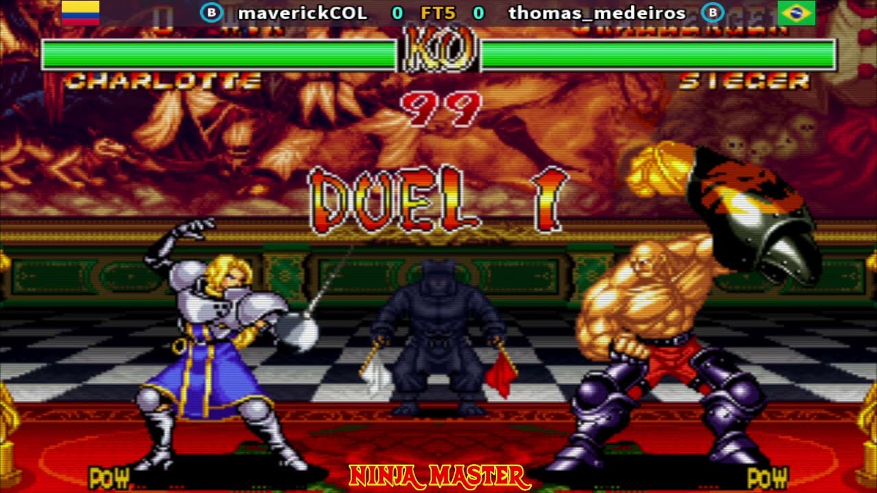 maverickCOL 🆚 thomas medeiros - Samurai Shodown II / Shin Samurai