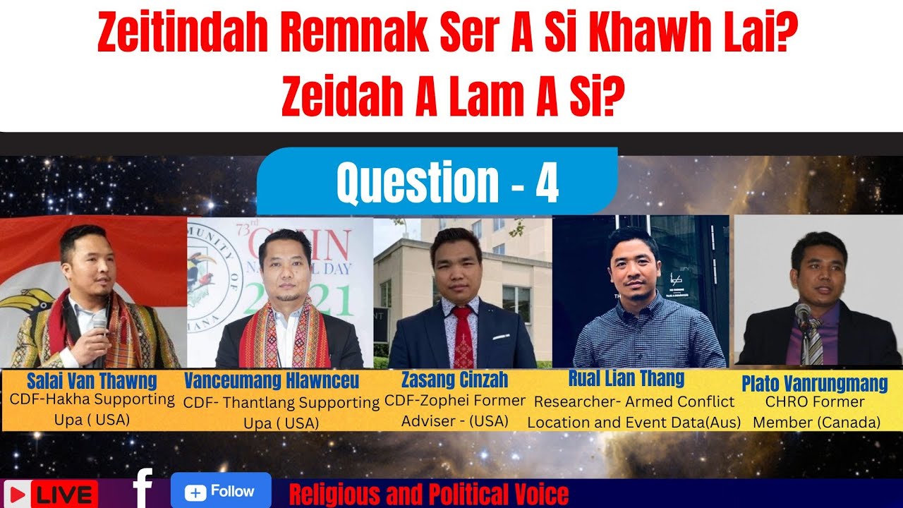 Zeitindah Remnak Ser A Si Khawh Lai? Zeidah A Lam A Si? - YouTube