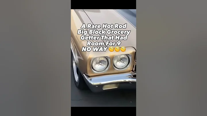 Why the 1970 Chevy Chevelle Wagon Is Every Muscle Car Lover's Dream! Rare Chevrolet