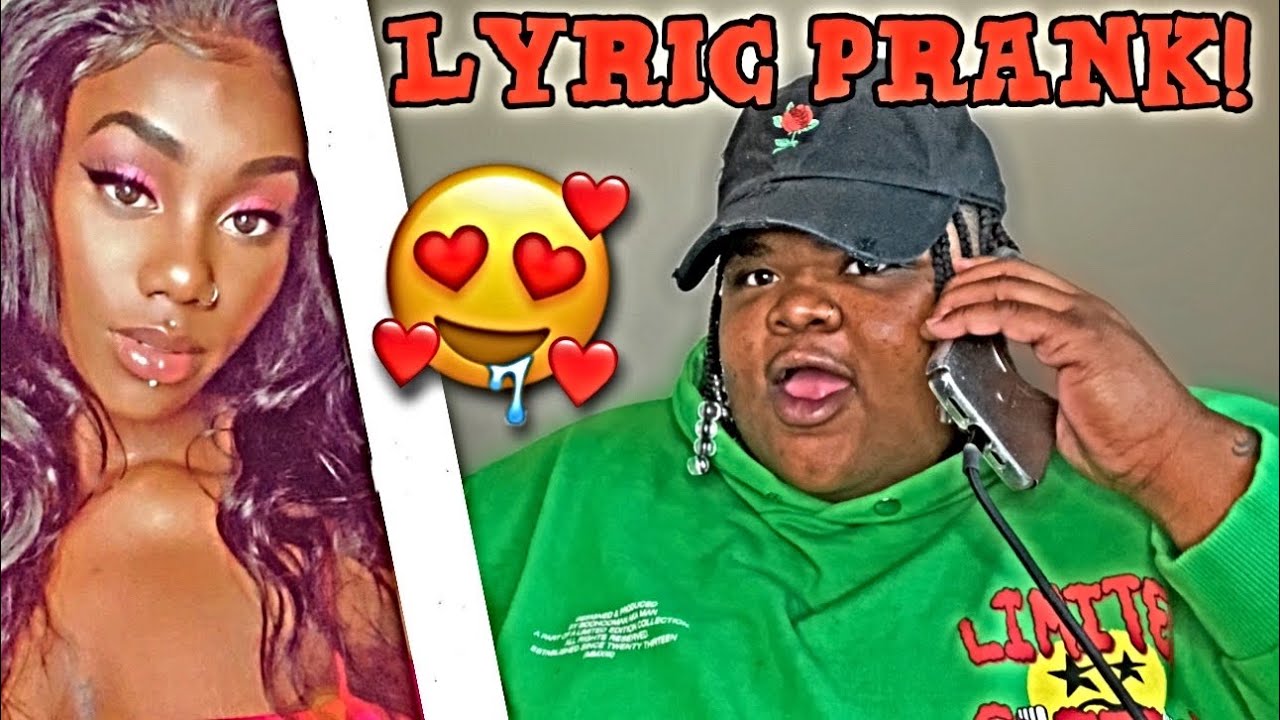 I DID THE LYRIC PRANK ON MY TIKTOK CRUSH 🥰😍 I CANT BELIEVE SHE SAID ...