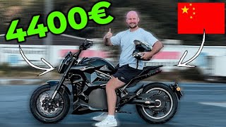 I BOUGHT an ELECTRIC MOTORCYCLE from CHINA for 4400€!  DMG  125cc class | EFIEBER