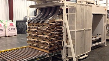 Used Semi-automatic Bag Palletizer 6