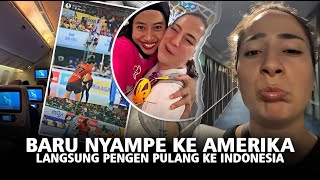 Sampai Nangis di Tengah Jalan!! begitu sedihnya Gia Tinggalkan Mega, saat Resmi Pulang ke Amerika