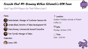 Sitemate Fireside Chat 2025 - Growing Within Sitemate