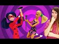 Una pelea entre LadyBug y Barbie. La nueva casa de Barbie
