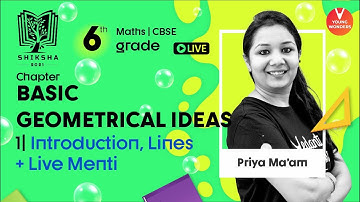 Basic Geometrical Ideas - Introduction | NCERT Class 6 Maths Chapter 4 | CBSE | Priya Ma