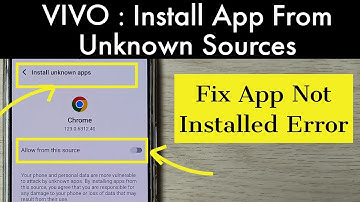 Allow & Deny Install Unknown Apps Permission in Vivo Android