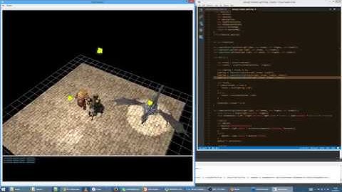 Opengl Multiple Light Shader (Directional + Point + Spot Light)
