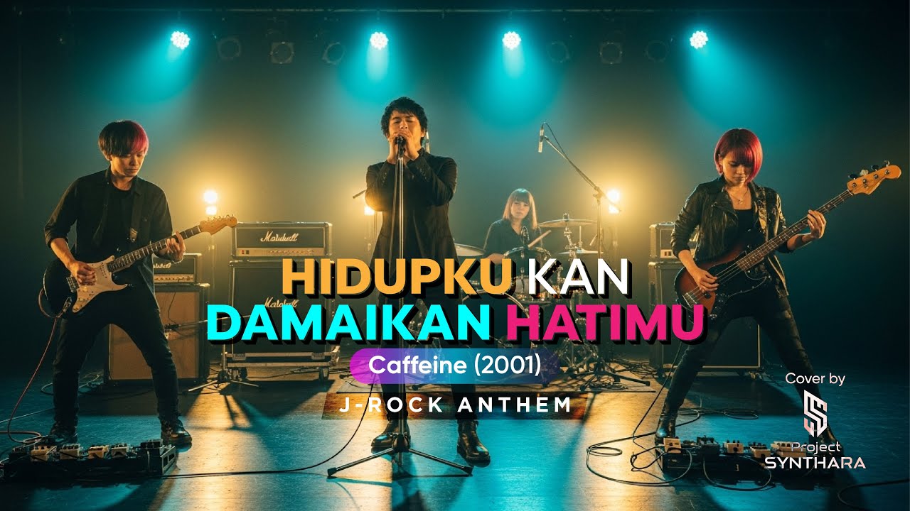 Caffeine - Hidupku Kan Damaikan Hatimu (J-Rock Anthem) | Project SYNTHARA