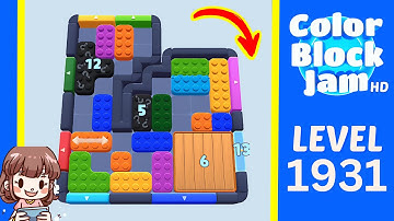 Color Block Jam Level 1039 (1931) Solution Walkthrough