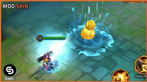 Mod Skin Violet Mèo Siêu Quậy Hiệu Ứng Tiệc Bãi Biển - LQM/AOV/ROV Mods