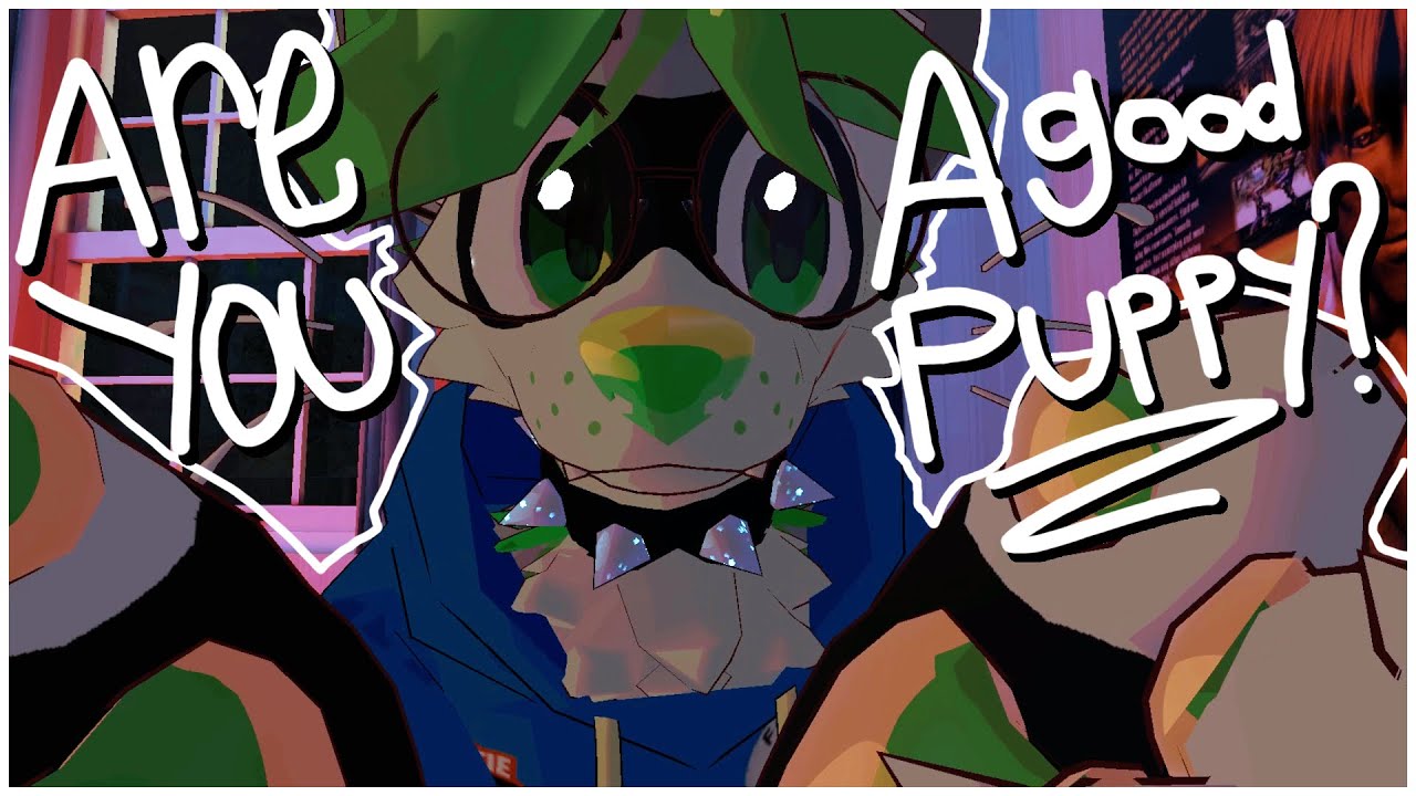 [Furry ASMR] Hey puppyyy! Are you a good puppy?? | kissing | Affirmations | Petting | VR