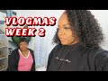 VLOGMAS WEEK 2 | GETTING READY FOR GIRLS TRIP & BDAY ft BeautyForeverHair