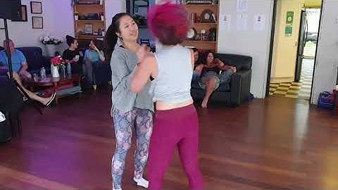 Zouk Station 7.0 - Twirl time - Heidi & Cassandra