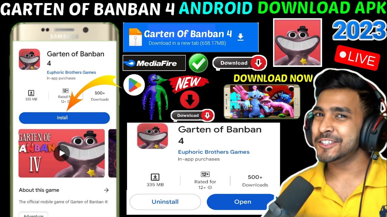 How to Download Garten of Banban 4 Mod APK on Mobile for Free