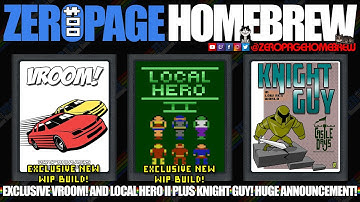 Vroom!, Local Hero II, Knight Guy in Low Res World: Castle Days: Atari 2600 & 7800 Homebrew
