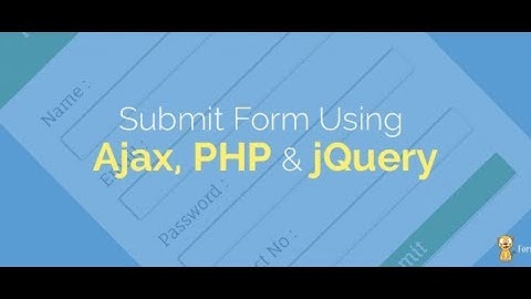 how to submit data without page refresh ajax and jquery and php