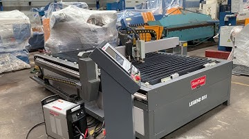 Plasma CNC – STEELTAILOR LEGEND B52E - 1500mm x 3000mm Table, Engraver Head, Fastcam Software