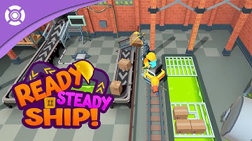 Ready, Steady, Ship! - Reveal Trailer (Couch Co-op game)