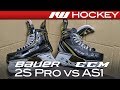 Bauer Supreme 2S Pro vs. CCM Super Tacks AS1 Skates // Tech & Spec Comparison