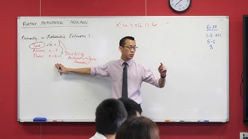 Mathematical Induction - Base case above 1 (1 of 3: Introduction)