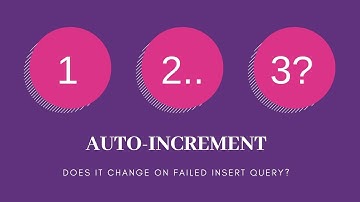 MySQL Auto-Increment: What Happens After Failed SQL Insert?