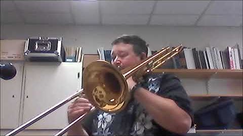 Trombone Method Partner Songs from Standard of Excellence Book 1