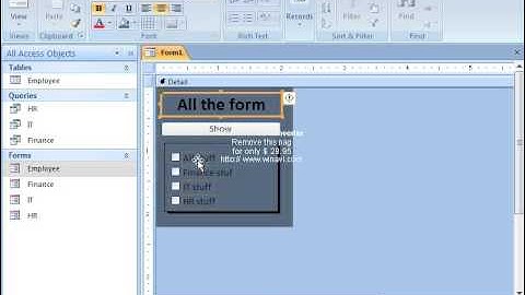 MS Access 2007 Part 12) Form in Dari / Farsi Omar Akbari