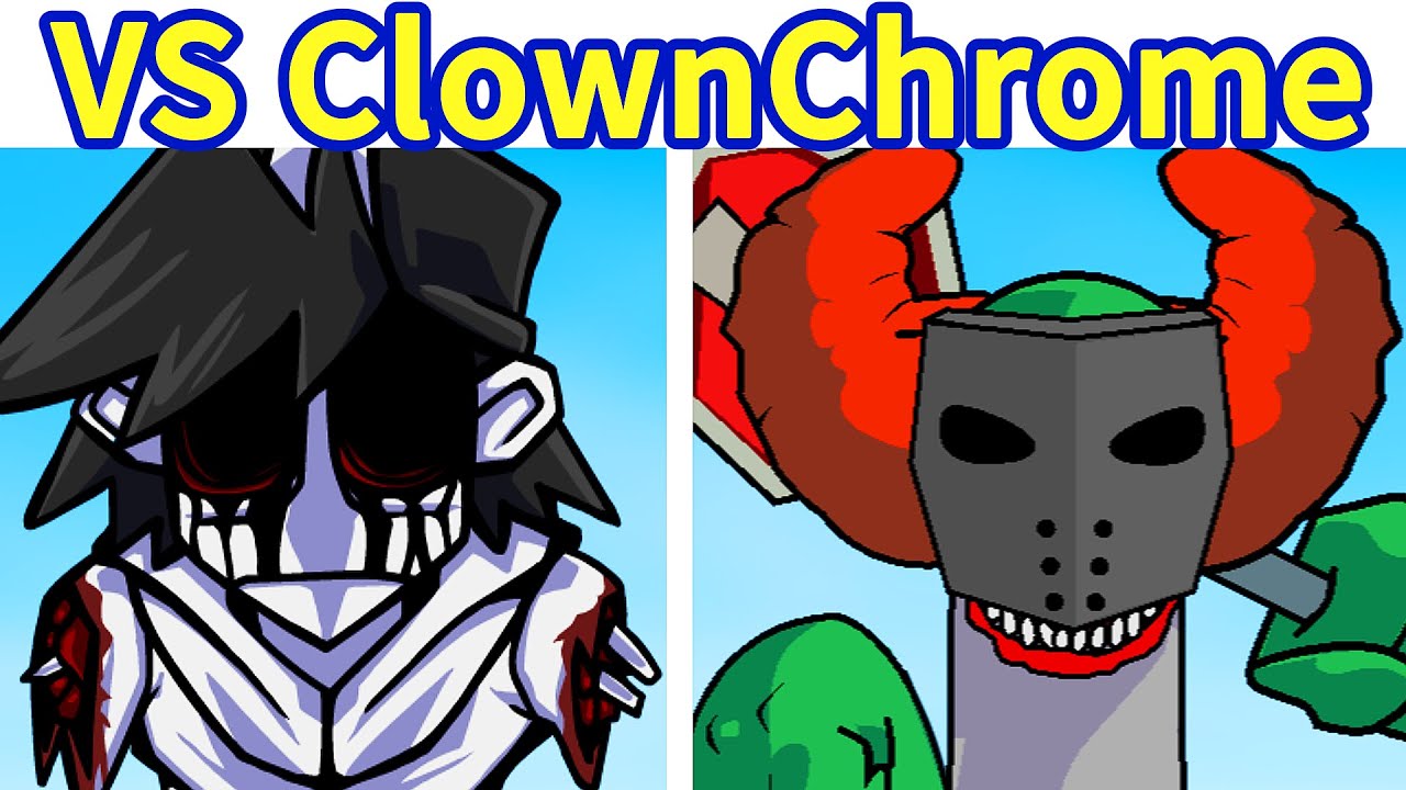 Friday Night Funkin': VS Clownchrome (Tricky/Tiky Sings Monochrome
