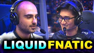 LIQUID vs FNATIC - TI9 SEA vs EU ELIMINATION! - THE INTERNATIONAL 2019 DOTA 2