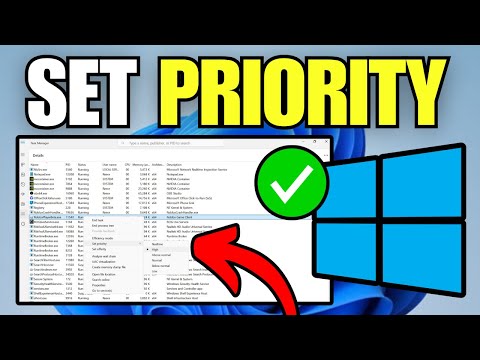 How To Set Process Priority in Windows 11