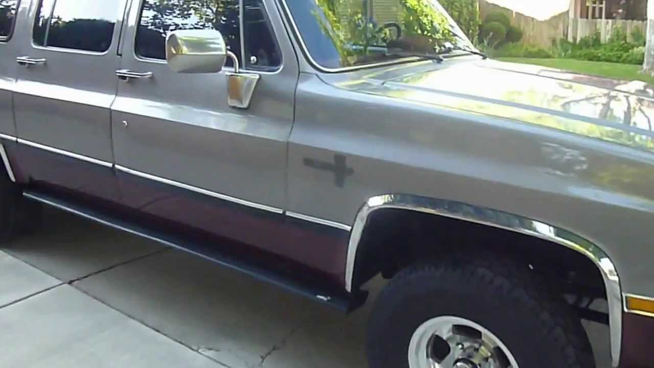 1986 Chevrolet Suburban Pristine You 1986 Chevrolet Suburban Pristine