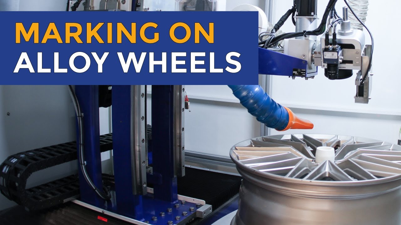 Laser Marking on Alloy Wheels - LASIT - YouTube