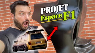 Projet ESPACE F1 - Je reçois les premières pièces !