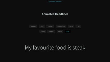 jQuery animate headline type text with HTML CSS | HTML CSS Animate headline jQuery type text