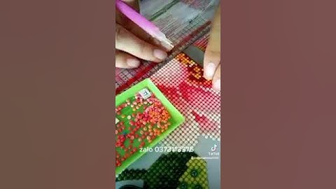 Tuyển thợ làm tranh đính đá tại nhàu cầu 40% kín chân kín kí hiệu công 300k Nhận tranh mới cọc