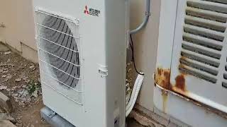 5 zone Mitsubishi mini split using only two zones