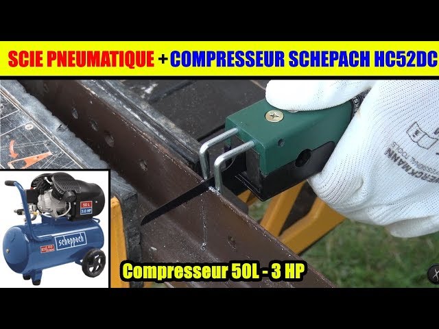 Scie Sauteuse Pneumatique Aeropro - Coupe Acier 1,5mm, Aluminium 2mm, Poignée Antivibration