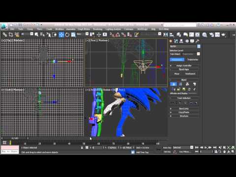 3ds Max Biped Rigging 02.1 Select Center of Mass