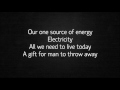 OMD - Electricity (Lyrics)