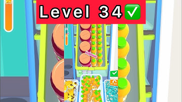 ✅ Fill Up Fridge GamePlay - Level 34
