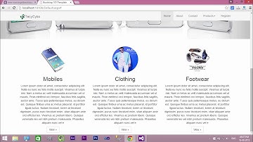Responsive Website   ASP  NET   Bootstrap   Part 5   Footer Design