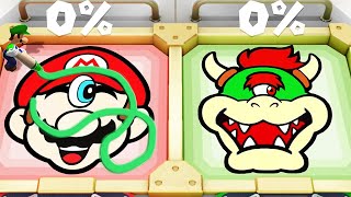 Мульт Super Mario Party Minigames Mario Vs Peach Vs Bowser Jr Vs Bowser Master Difficulty