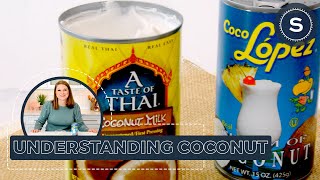 Différence entre le lait de coco et la crème de coco
