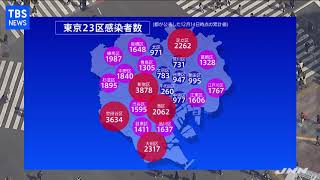 東京都 新型コロナ 感染者MAP【12月15日(火)】